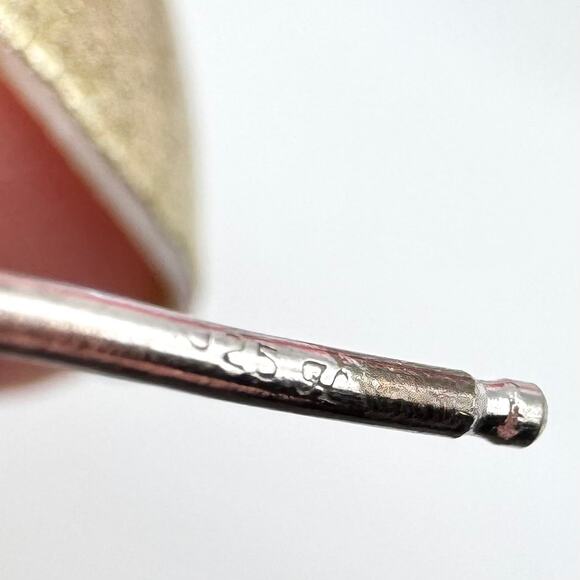 Honora Copper Tone 8 mm Pearl Stud Earrings Autumn Fall Special Occasion Signed - Picture 4 of 7